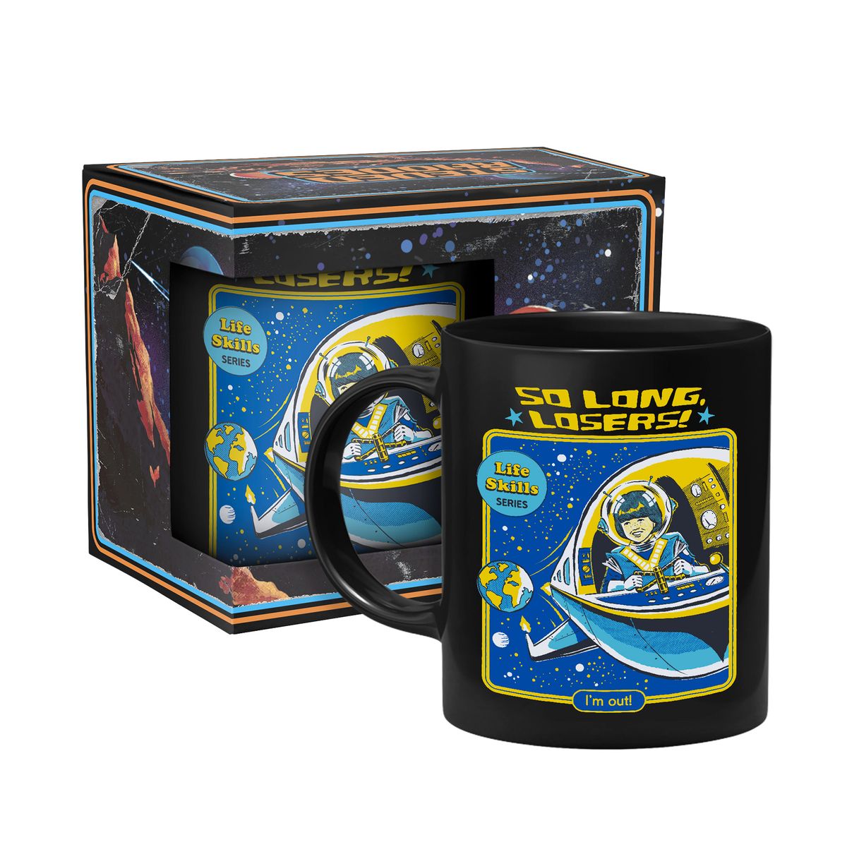 Steven Rhodes - So Long Losers - Mug