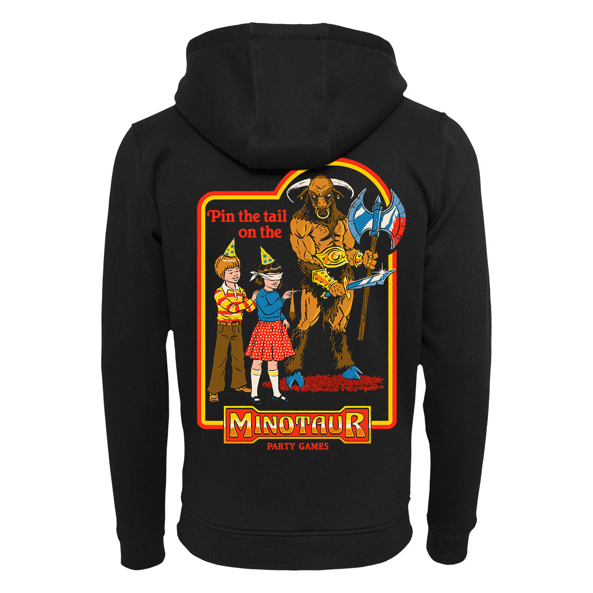 Steven Rhodes - Minotaur - Zip Hoodie