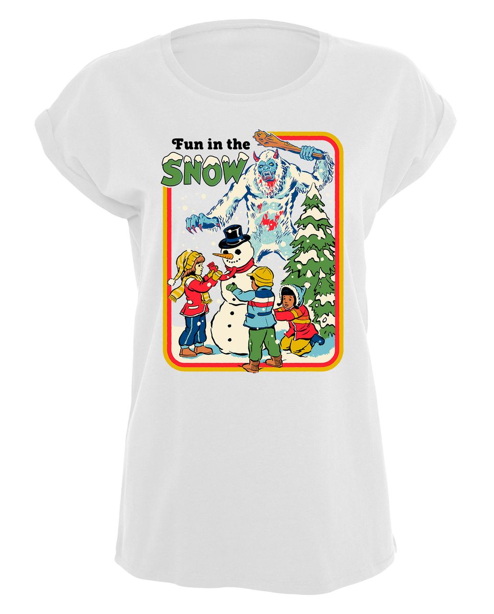 Steven Rhodes - Fun in the Snow - Girlshirt