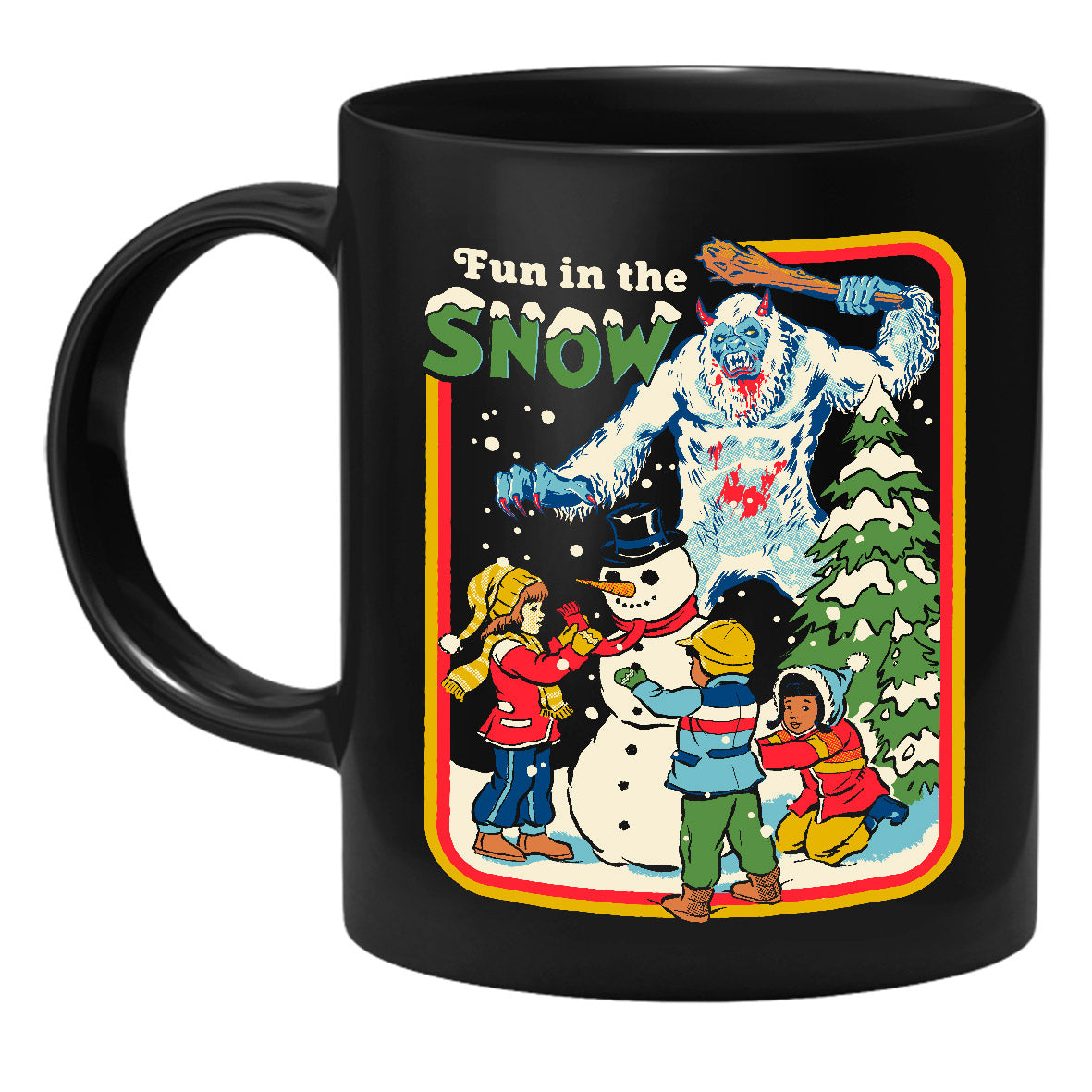 Steven Rhodes - Fun in the Snow - Tasse
