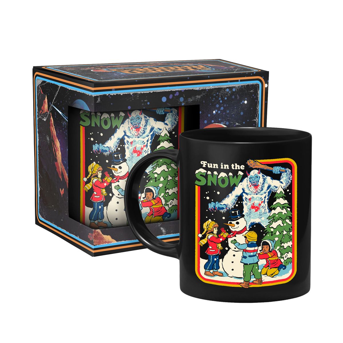 Steven Rhodes - Fun in the Snow - Tasse
