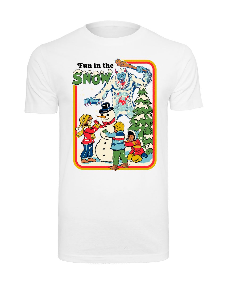 Steven Rhodes - Fun in the Snow - T-Shirt