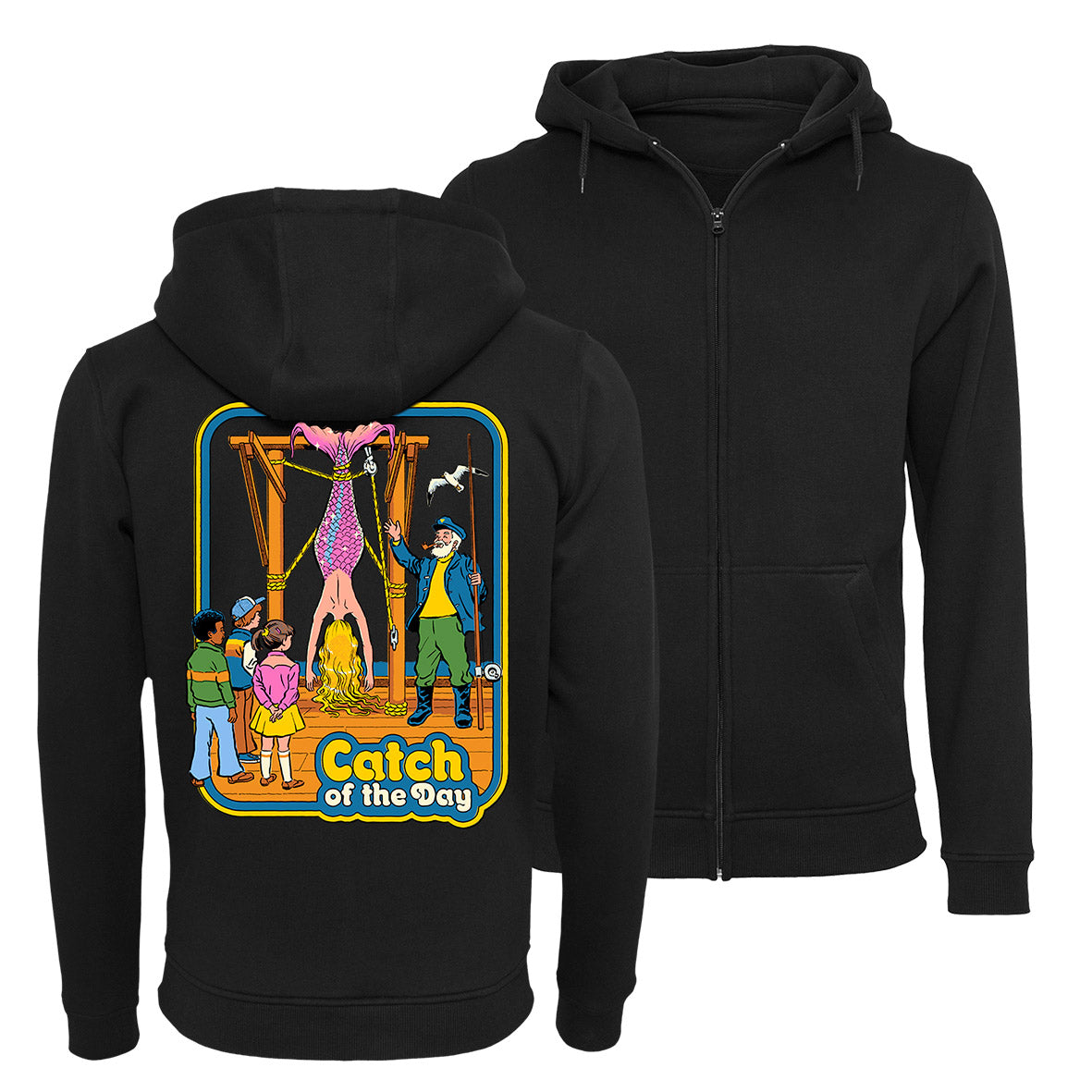 Steven Rhodes - Catch of the Day - Zip Hoodie