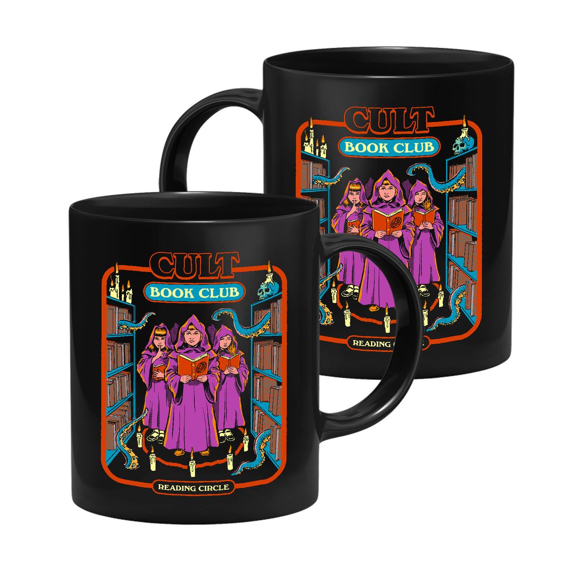 Steven Rhodes - Cult Book Club - Mug