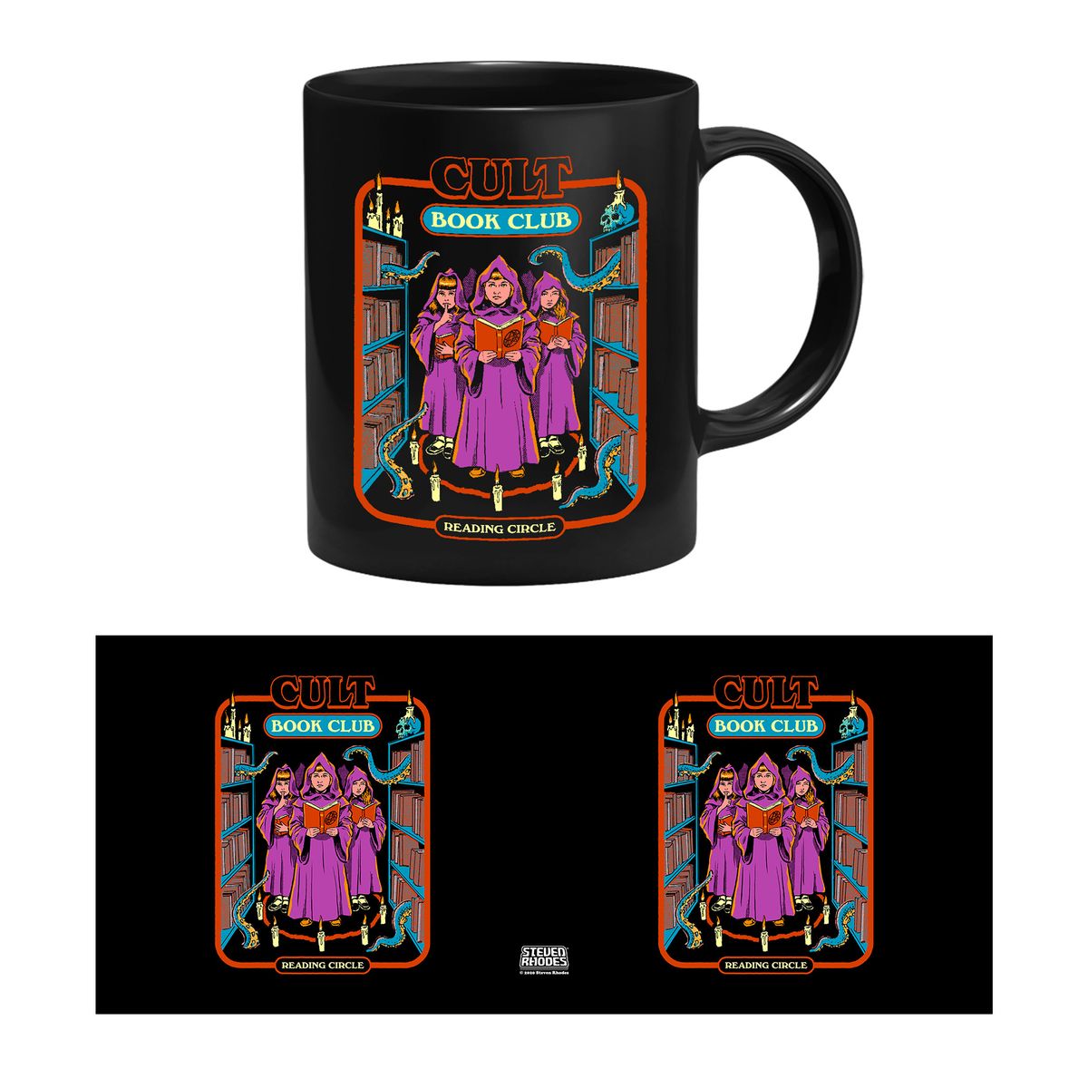 Steven Rhodes - Cult Book Club - Mug