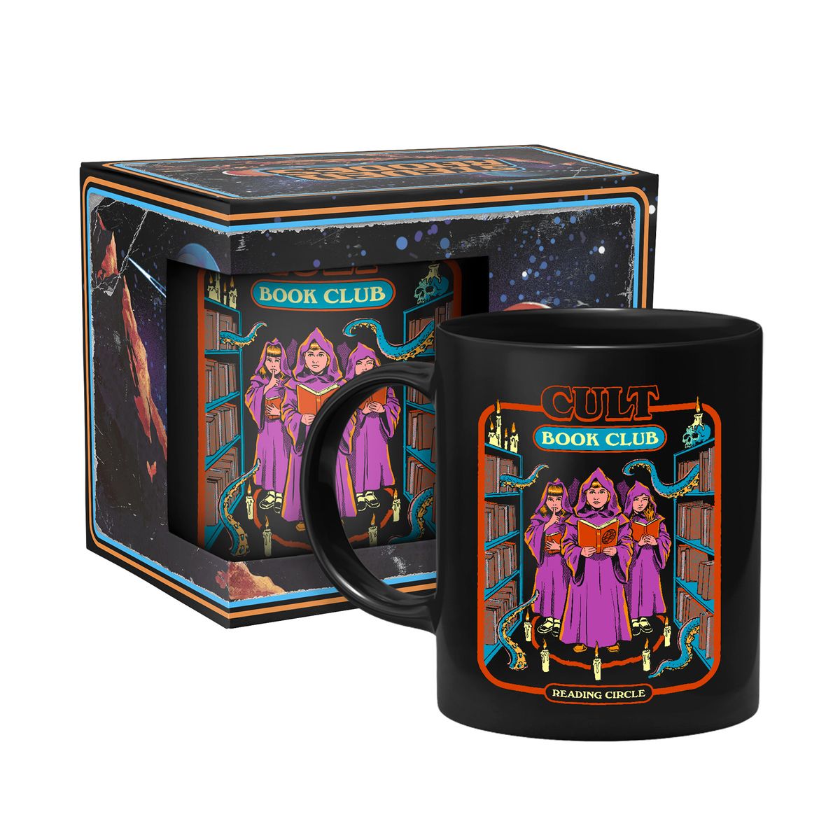 Steven Rhodes - Cult Book Club - Mug
