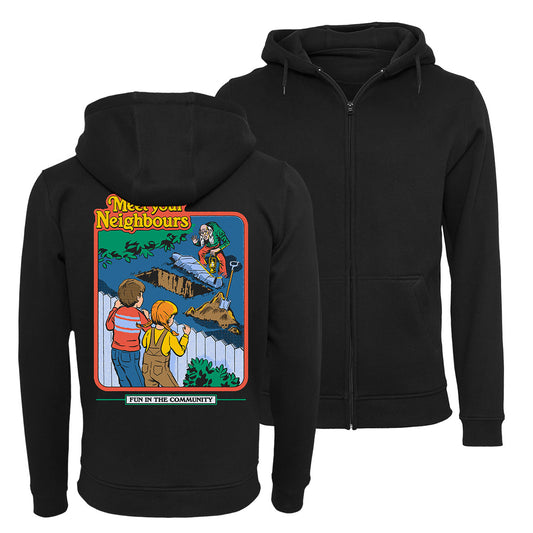 Steven Rhodes - Meet your Neighbours - Zip-Hoodie