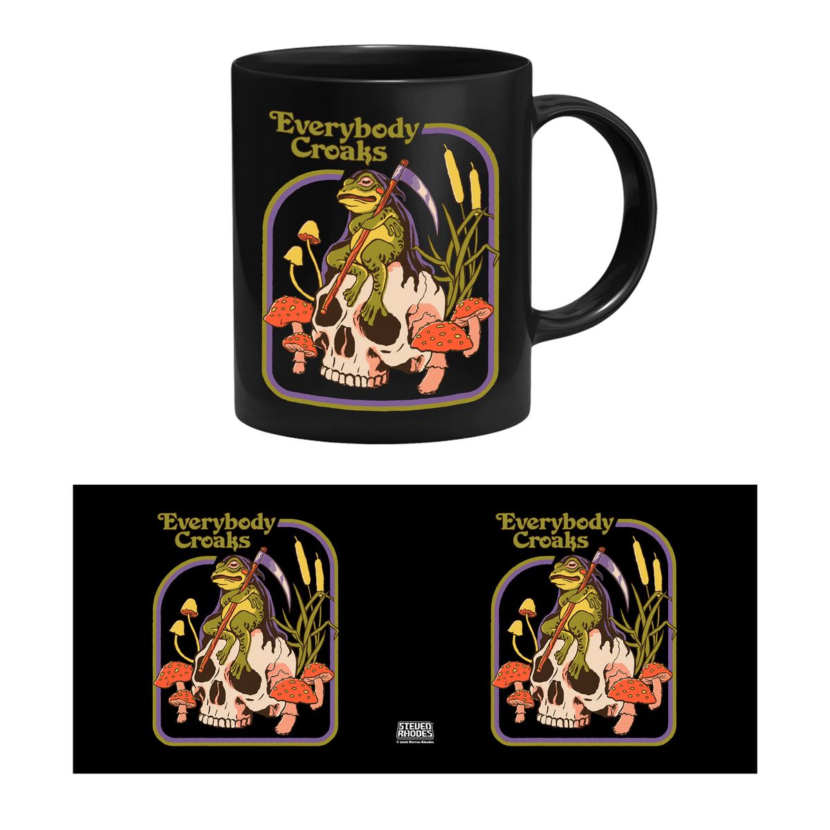 Steven Rhodes - Everybody Croaks - Mug