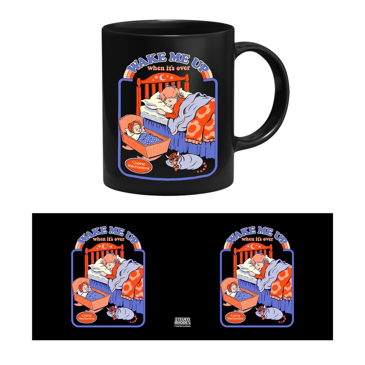 Steven Rhodes - Wake Me Up - Mug