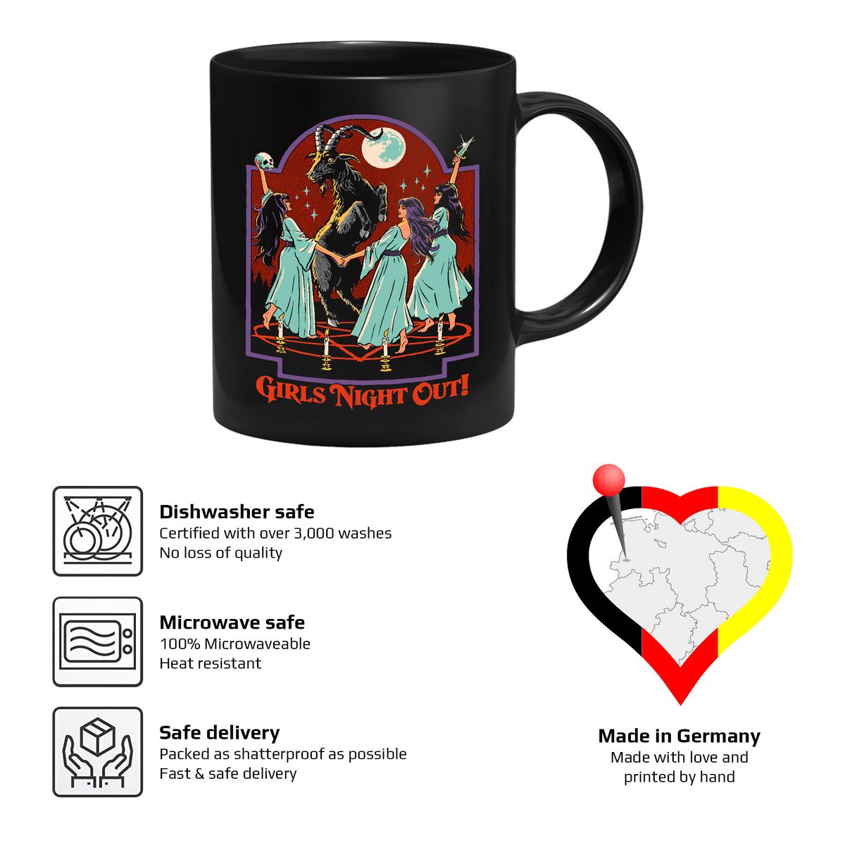 Steven Rhodes - Girls Night Out - Mug