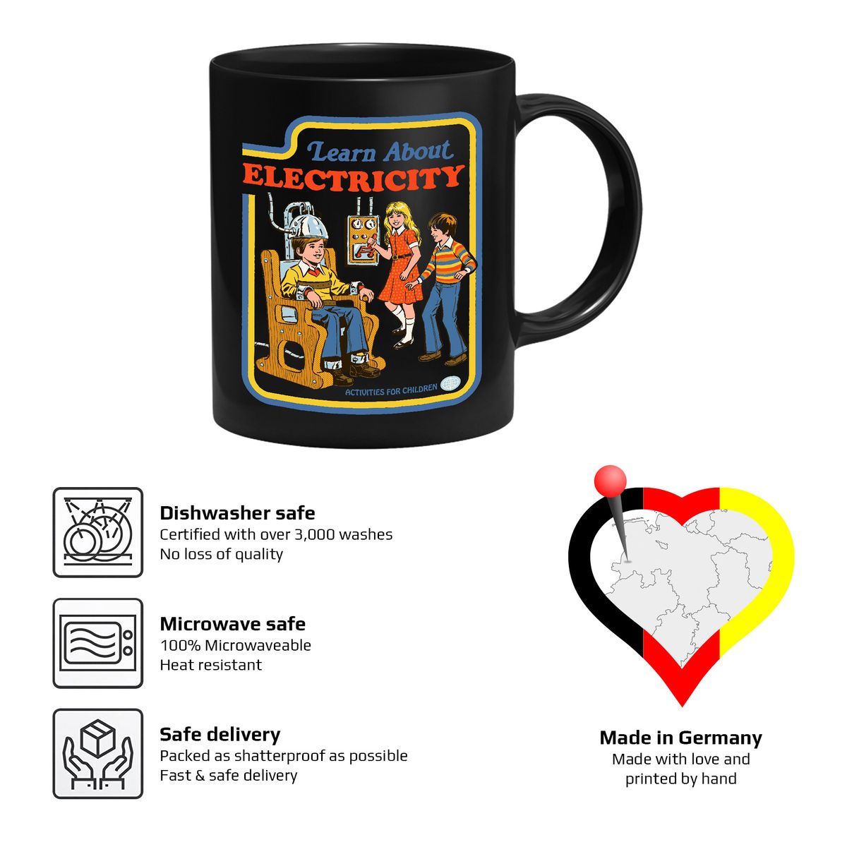 Steven Rhodes - Learn About Electricity - Tasse