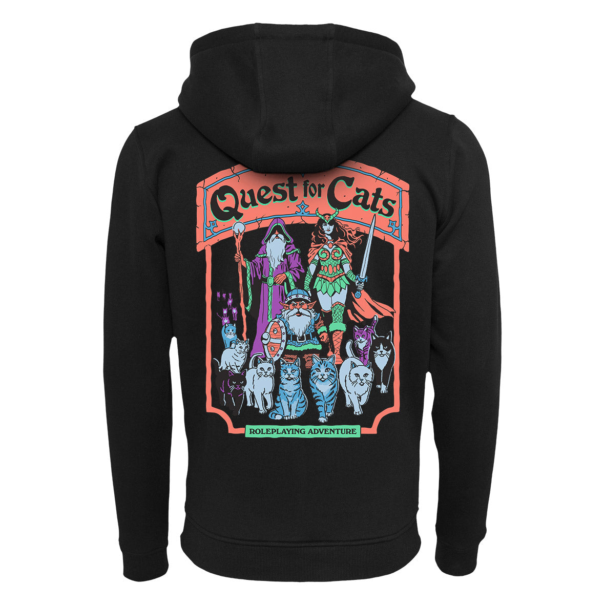 Steven Rhodes - Quest for Cats - Zip-Hoodie