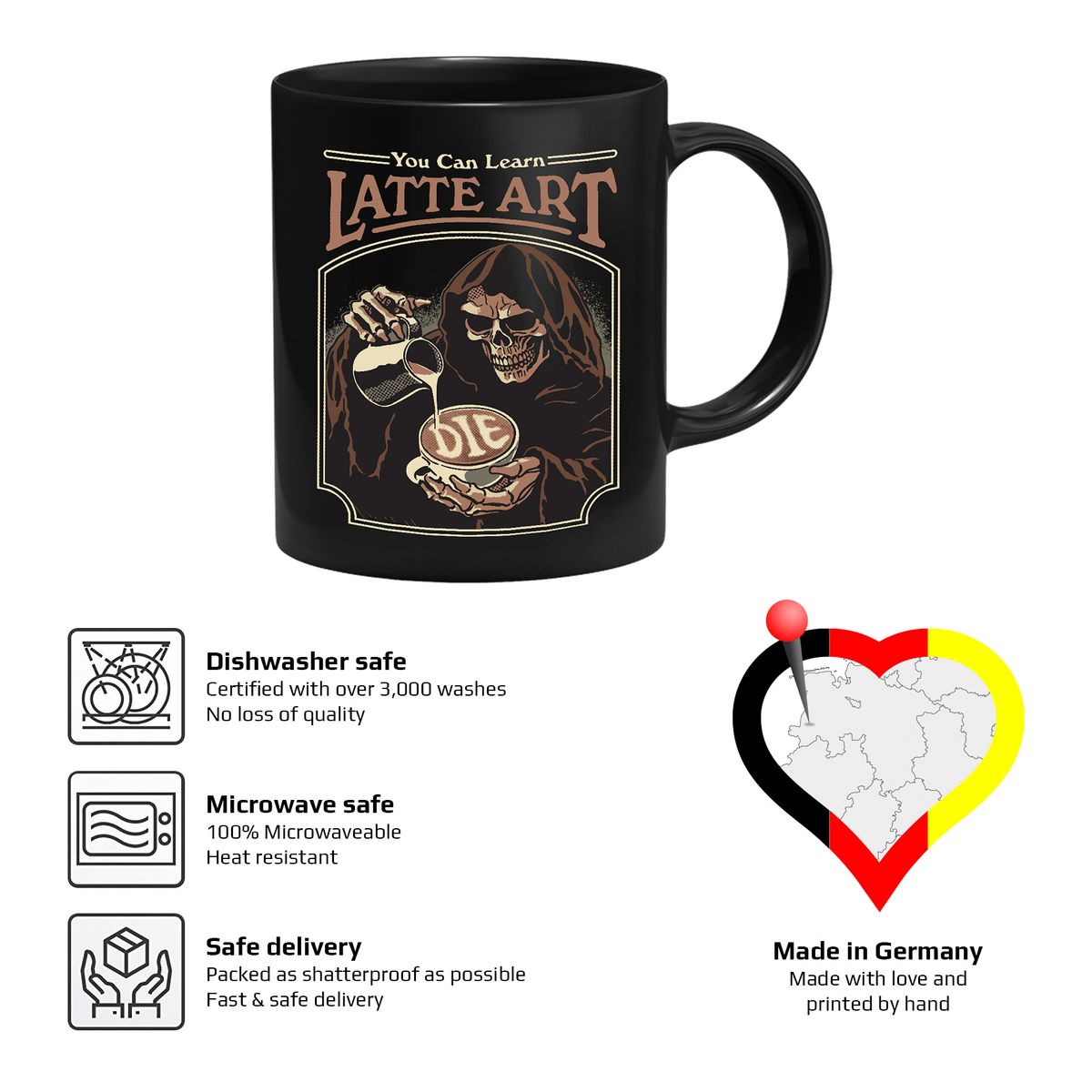 Steven Rhodes - You Can Learn Latte Art - Mug