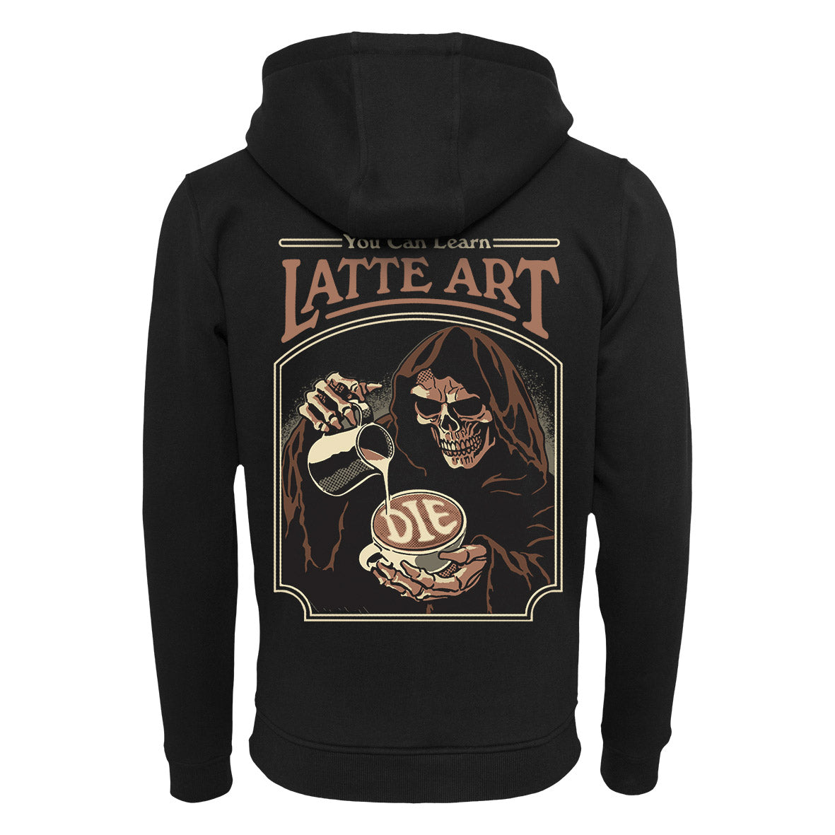 Steven Rhodes - You Can Learn Latte Art - Zip-Hoodie