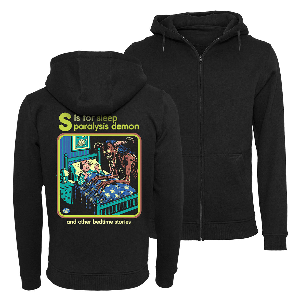 Steven Rhodes - Sleep Paralysis Demon - Zip-Hoodie