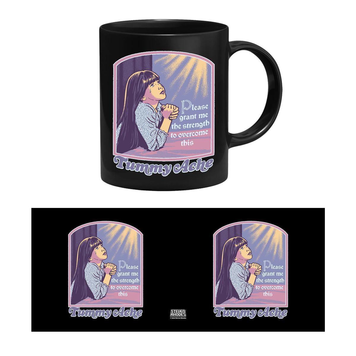 Steven Rhodes - Tummy Ache - Tasse