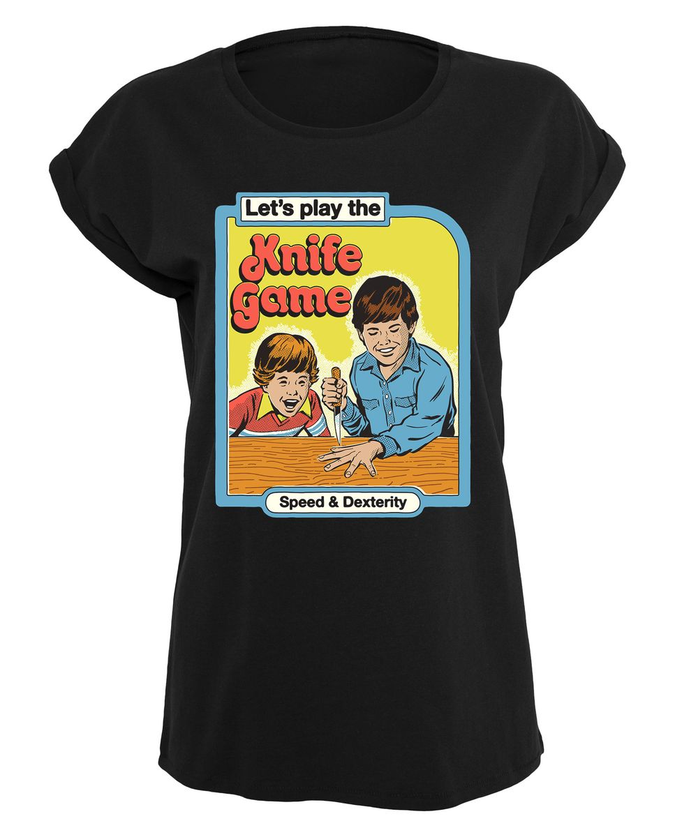 Steven Rhodes - Knife Game - Girlshirt