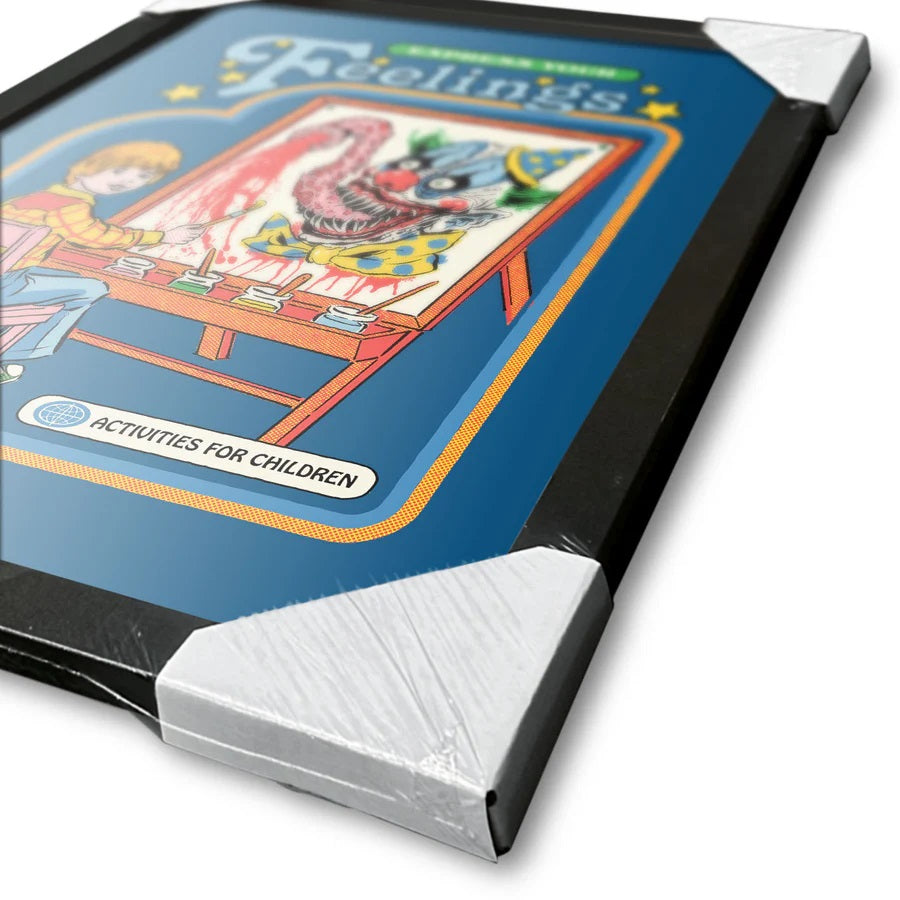 Steven Rhodes - Express your Feelings - Gerahmter Kunstdruck