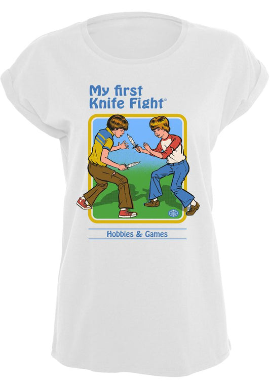 Steven Rhodes - My First Knife Fight - Girlshirt