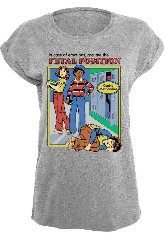 Steven Rhodes - Assume the Fetal Position - Girlshirt
