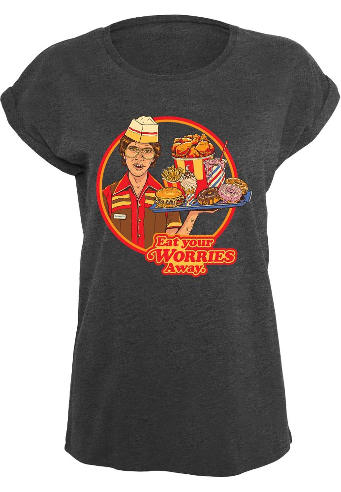 Steven Rhodes - Eat Your Worries - Girlshirt