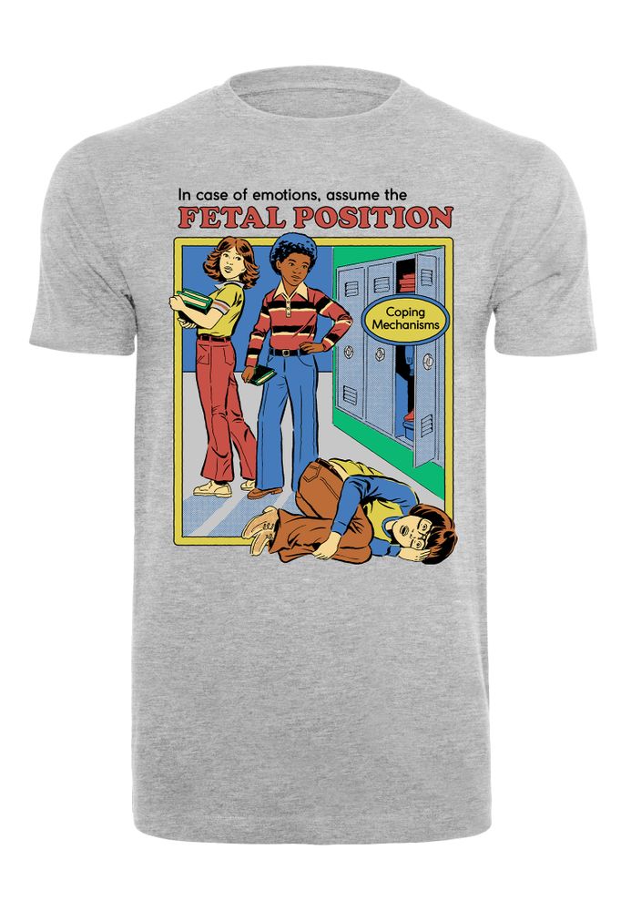 Steven Rhodes - Assume the Fetal Position - T-Shirt