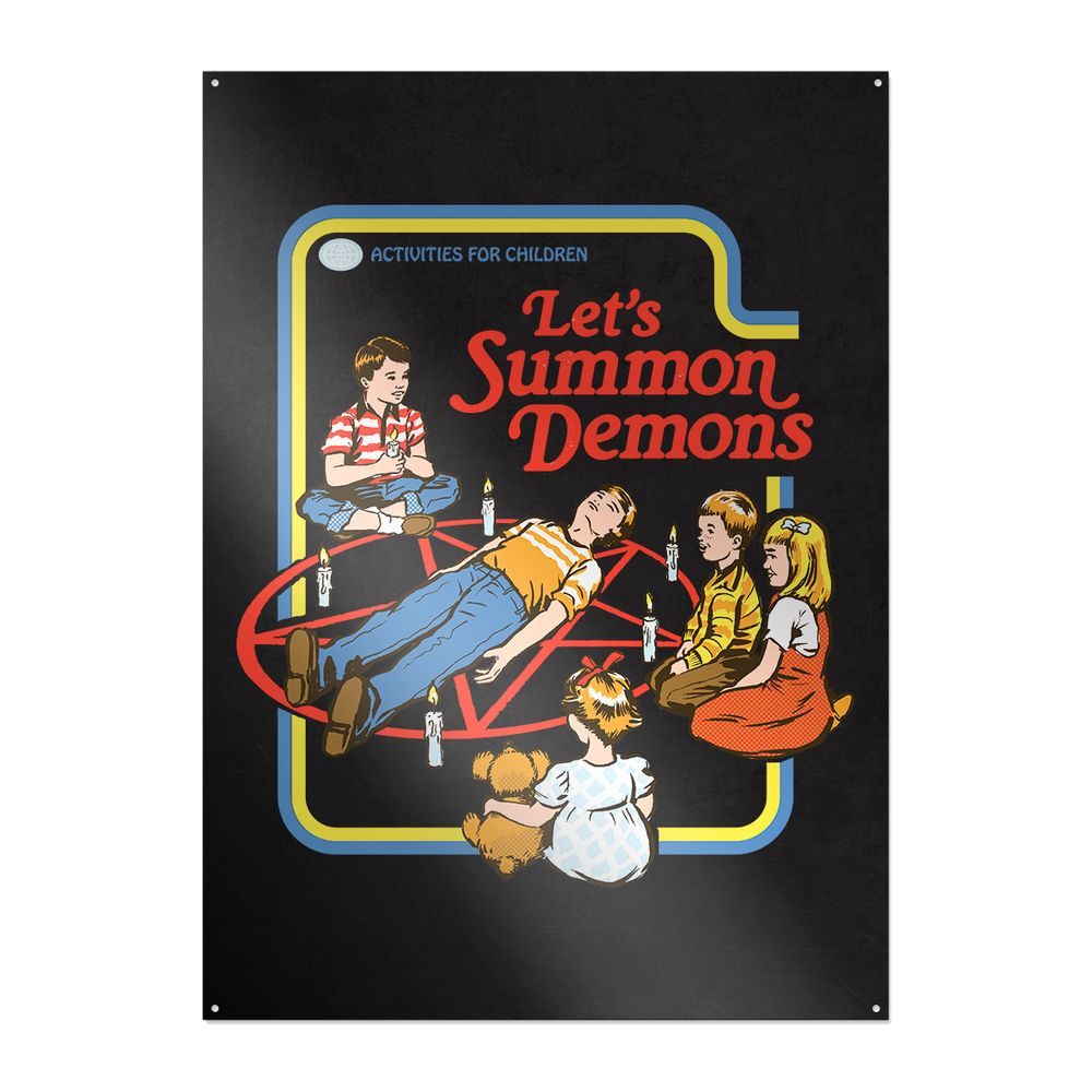 Steven Rhodes - Let's Summon Demons - Metal Plate