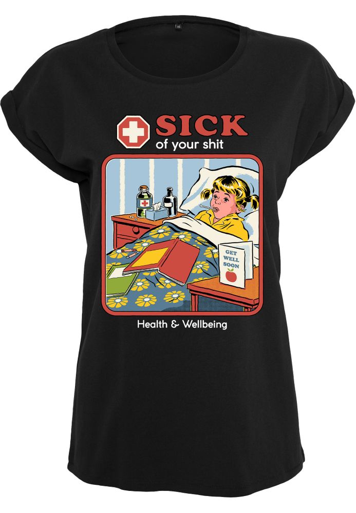 Steven Rhodes - Sick Of Your Shit - Girlshirt