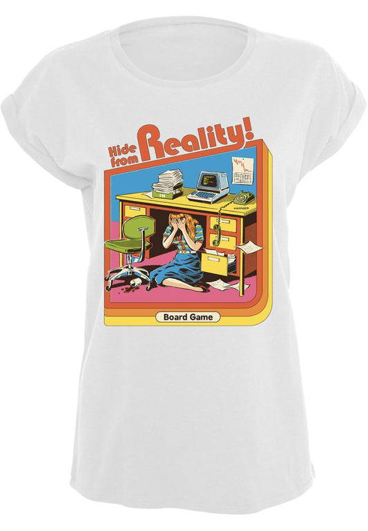 Steven Rhodes - Hide From Reality - Girlshirt