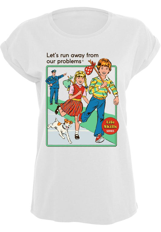 Steven Rhodes - Let's Run Away - Girlshirt