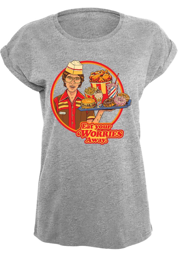 Steven Rhodes - Eat Your Worries - Girlshirt