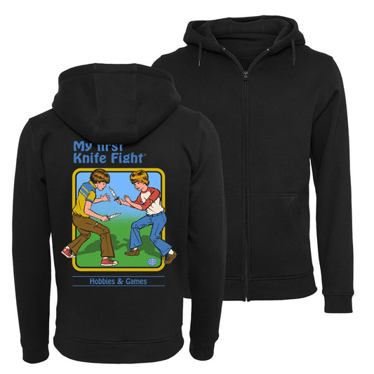 Steven Rhodes - My First Knife Fight - Zip-Hoodie