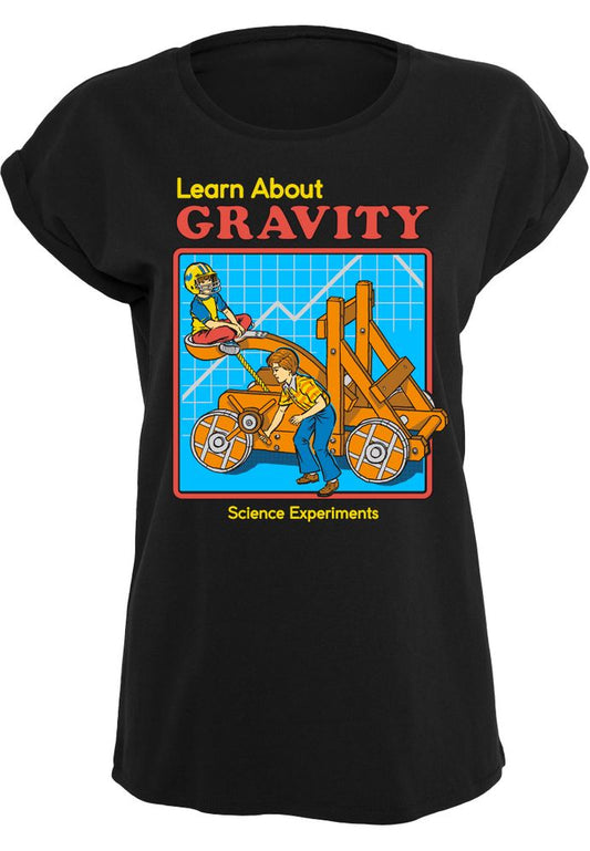 Steven Rhodes - Learn about Gravity - Girlshirt
