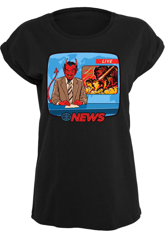 Steven Rhodes - Breaking News - Girlshirt