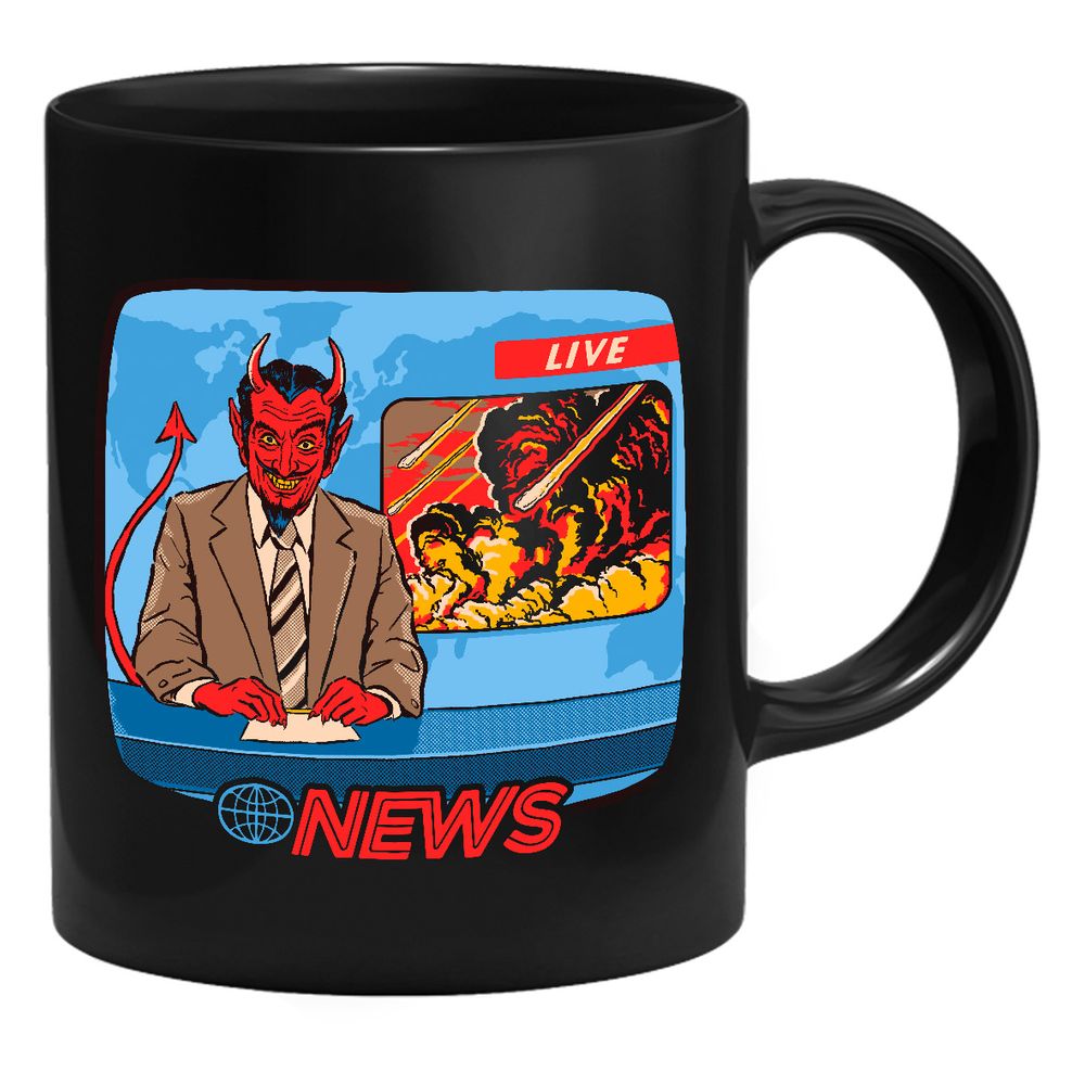 Steven Rhodes - Breaking News - Tasse