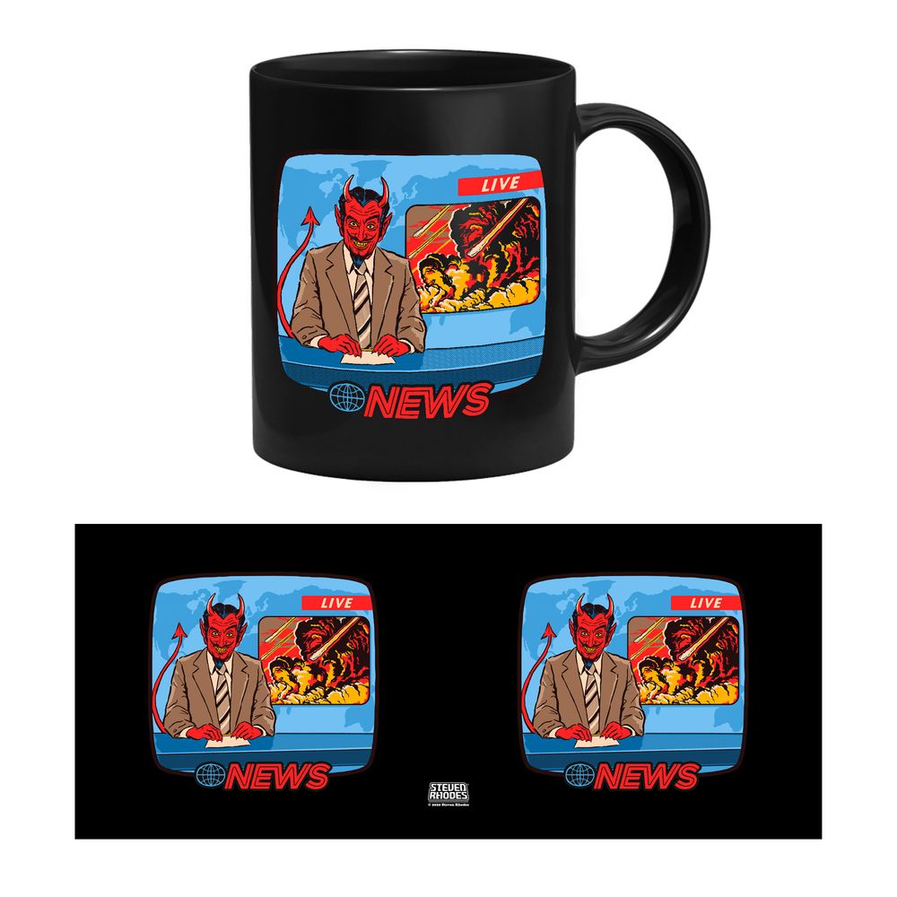 Steven Rhodes - Breaking News - Tasse