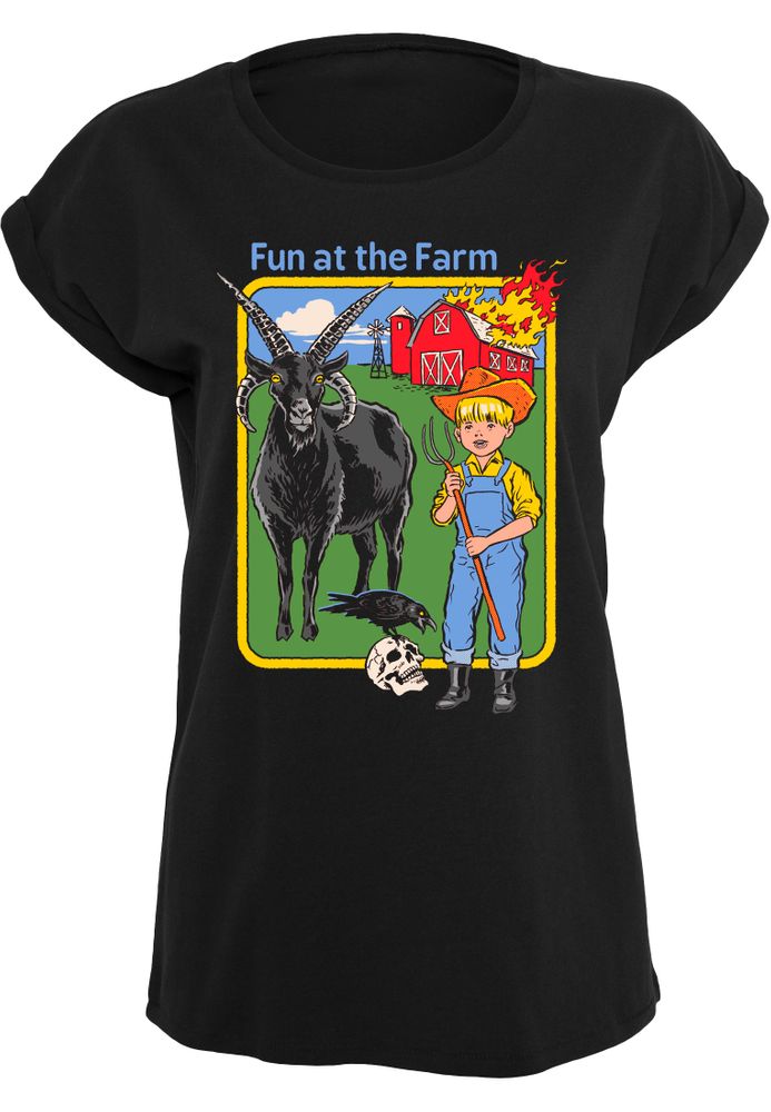 Steven Rhodes - Fun at the Farm - Girlshirt