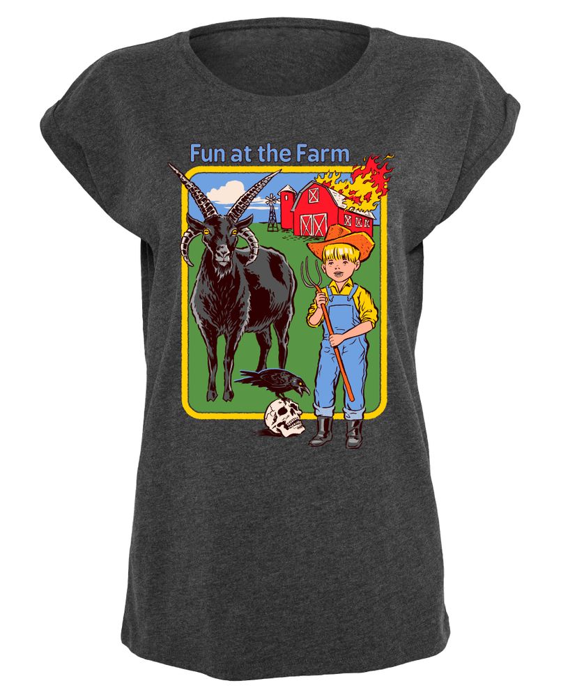 Steven Rhodes - Fun at the Farm - Girlshirt