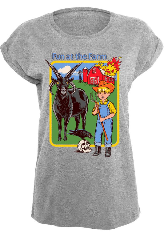 Steven Rhodes - Fun at the Farm - Girlshirt