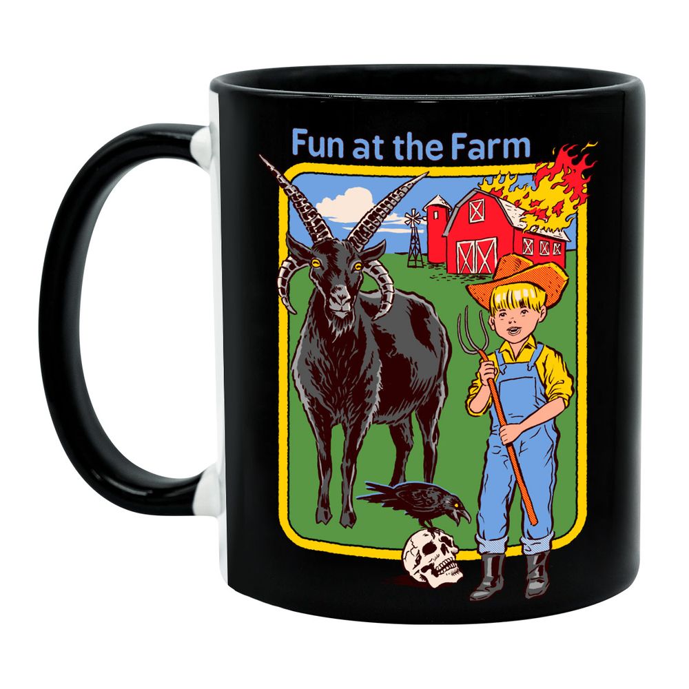 Steven Rhodes - Fun at the Farm - Tasse