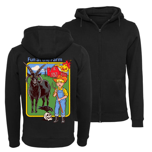 Steven Rhodes - Fun at the Farm - Zip-Hoodie