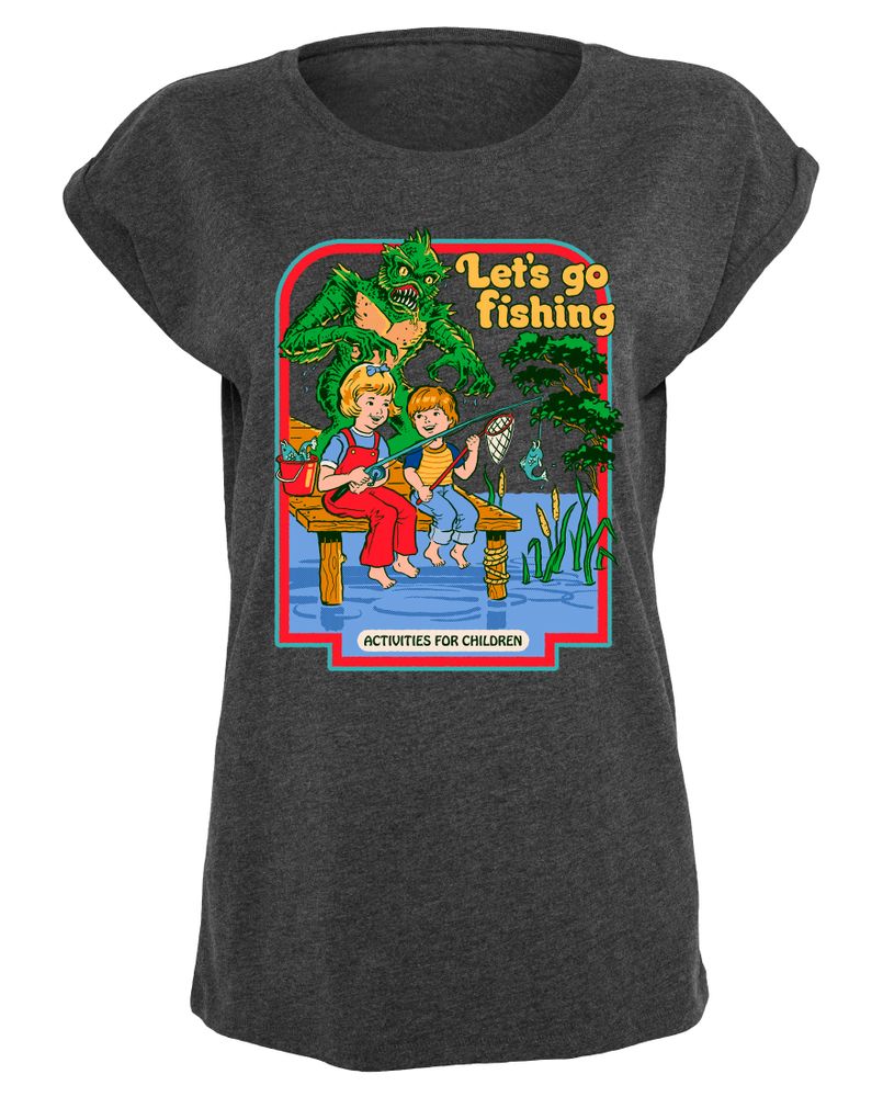 Steven Rhodes - Let's Go Fishing - Girlshirt