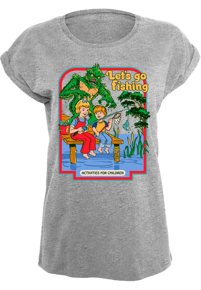 Steven Rhodes - Let's Go Fishing - Girlshirt