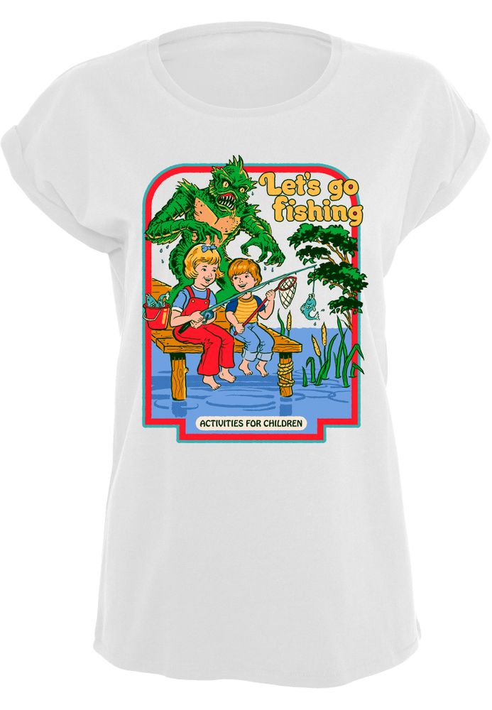 Steven Rhodes - Let's Go Fishing - Girlshirt