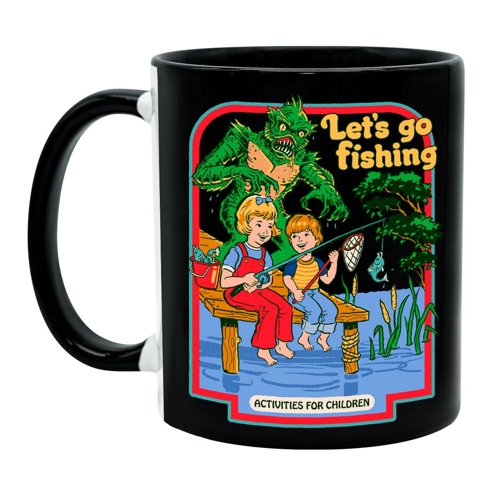 Steven Rhodes - Let's Go Fishing - Tasse