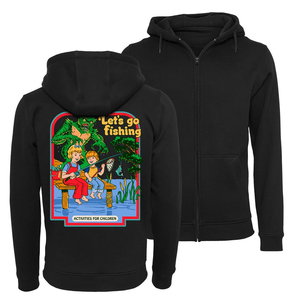 Steven Rhodes - Let's Go Fishing - Zip-Hoodie