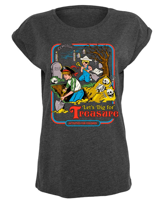 Steven Rhodes - Let's Dig for Treasure - Girlshirt