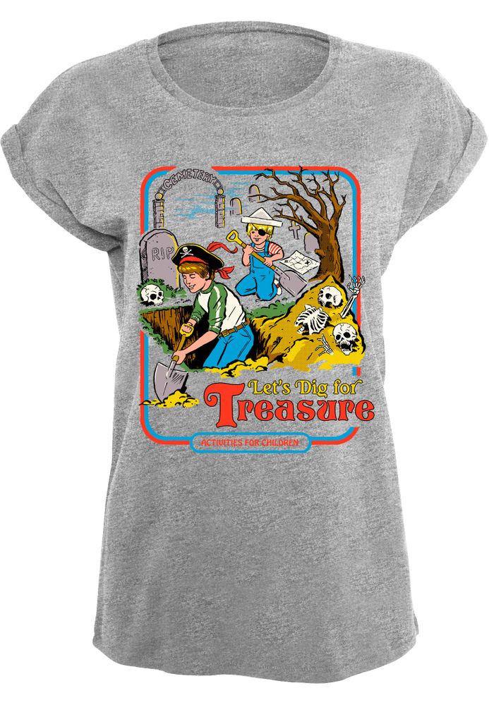 Steven Rhodes - Let's Dig for Treasure - Girlshirt