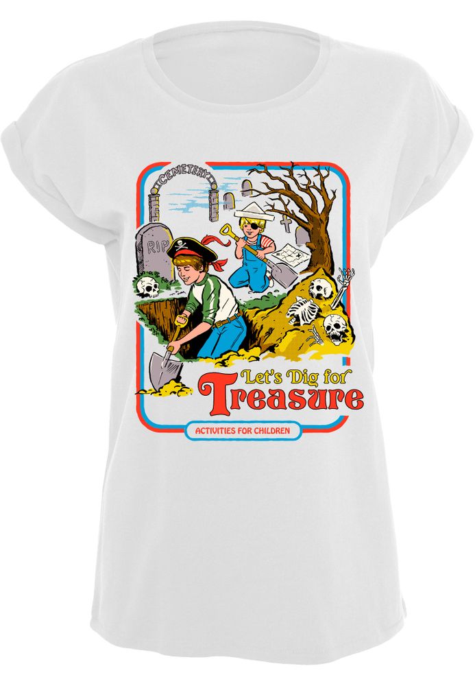 Steven Rhodes - Let's Dig for Treasure - Girlshirt