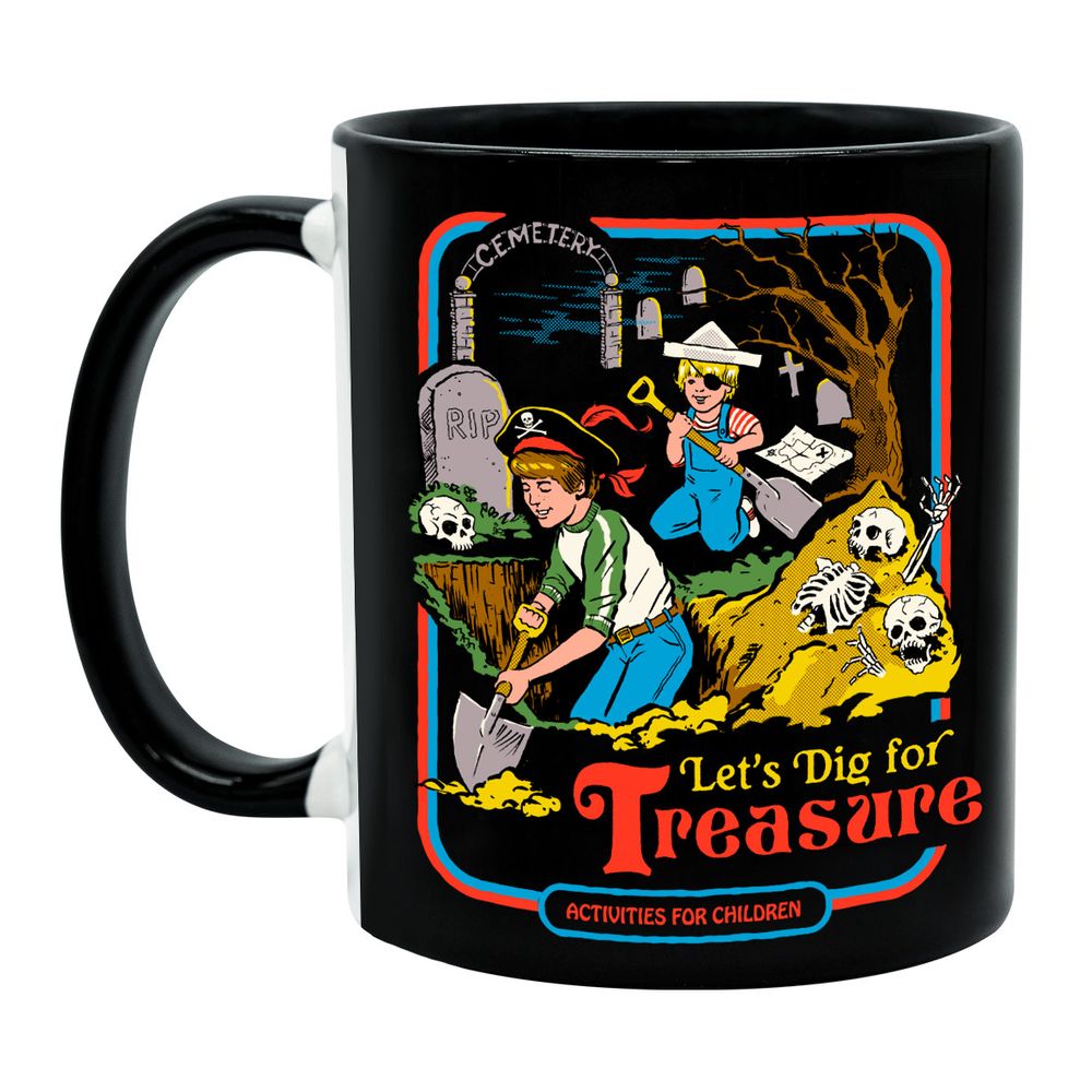 Steven Rhodes - Let's Dig for Treasure - Tasse